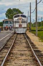 CBQ E5A Locomotive Nebraska Zephyr